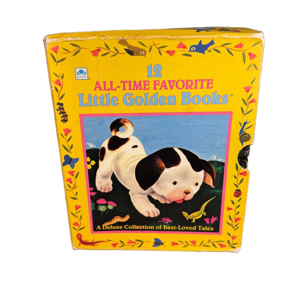 12 All-Time Favorite Little Golden Books Deluxe Box Set Vintage Classics